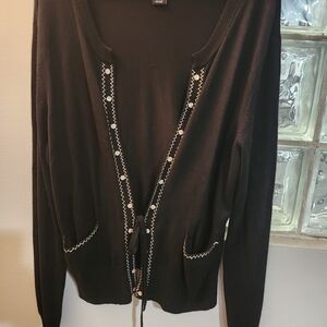 Bob Mackie Black Knitwear